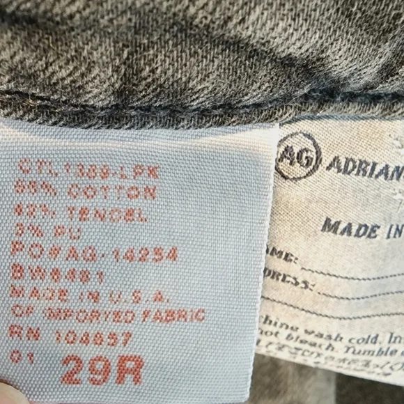 Adriano Goldschmied Animal Print Jegging Jeans The Legging Ankle Leopard sz 29 - Picture 8 of 12